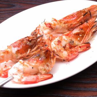 ShrimpSkewerシュリンプの串焼き