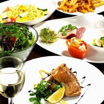 ■平日限定で２時間飲み放題◎日月火水木【スタンダードコース/3名様～大産鳥のローストチキン】