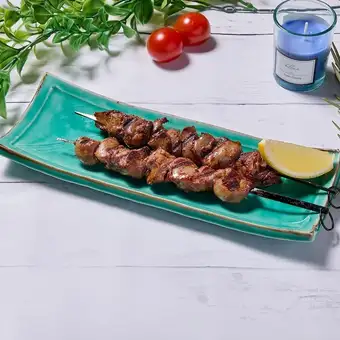 白レバー串