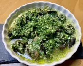 エスカルゴのブルゴーニュ風