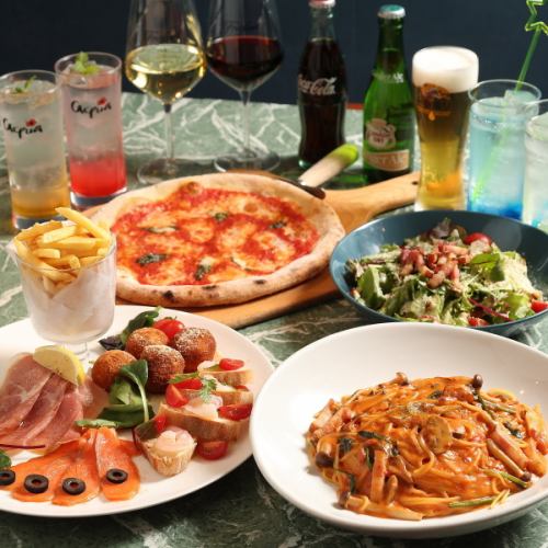 飲み放題付きaquaコース★