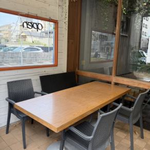 ペットと一緒にお食事可能♪