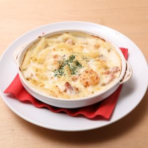 【グラタン】チキンとぷりぷり海老のグラタン