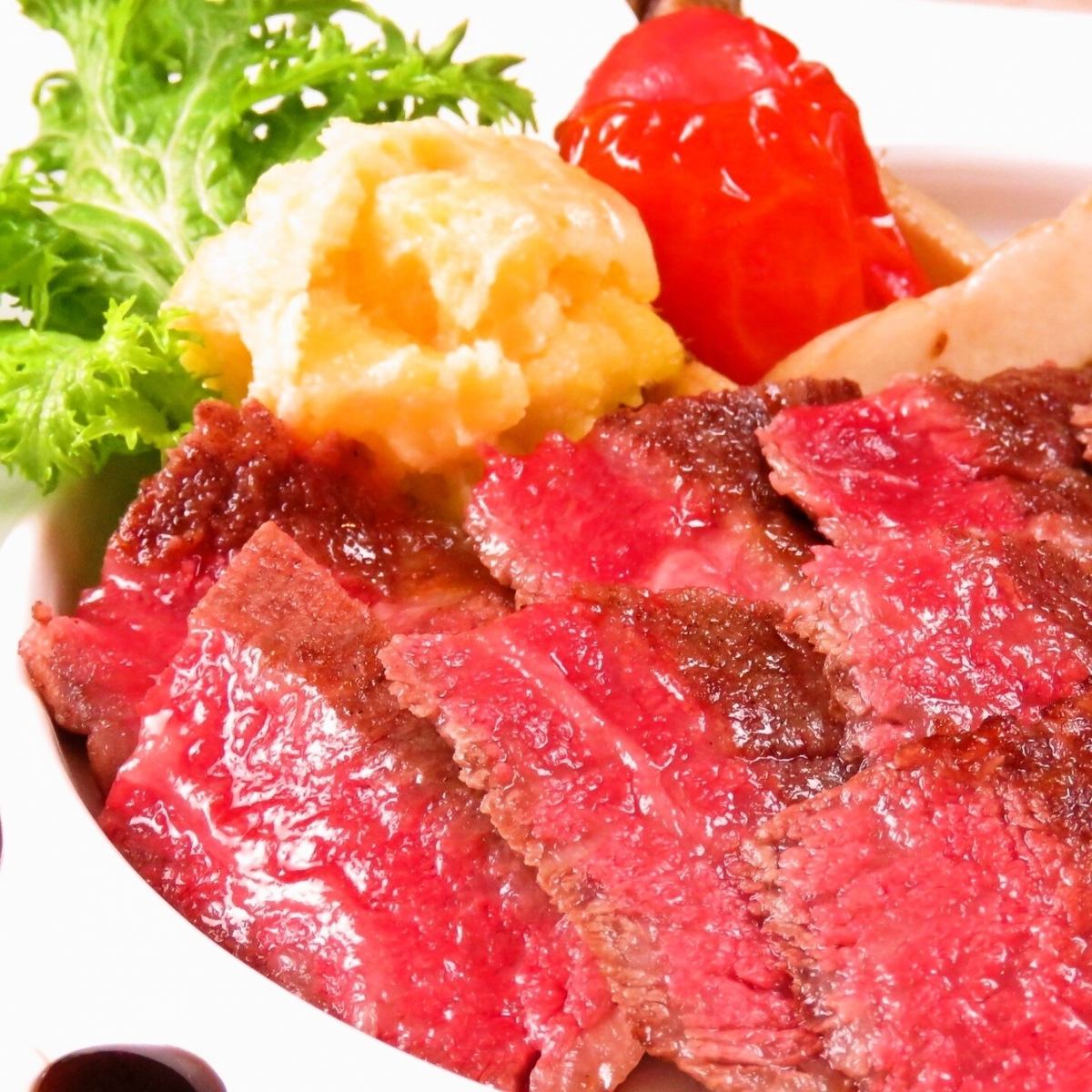 [Bon Voyage] in front of Nagasaki Station♪ Nagasaki Wagyu beef steak is also excellent