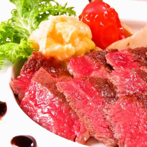Nagasaki Wagyu beef sirloin steak