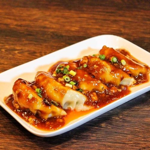 麻婆煎饺/辣酱煎饺(各5个)