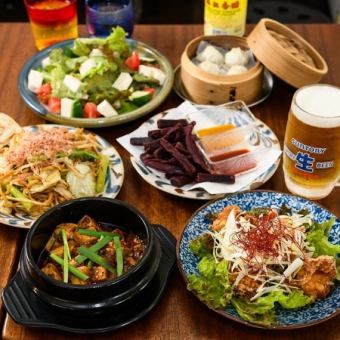 2 hours all-you-can-drink bar course: 4,500 yen (tax included)