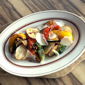 季節の焼き野菜盛り