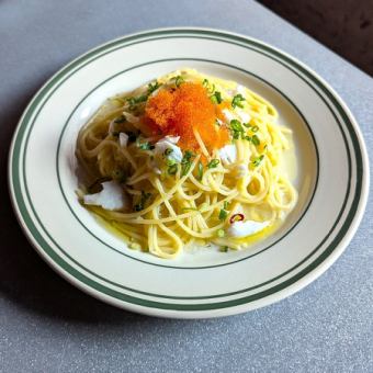 真鯛のペペロンチーノ　とびっこ添え