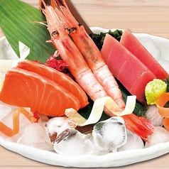 刺身三品盛合せ