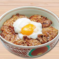 温玉豚カルビ丼