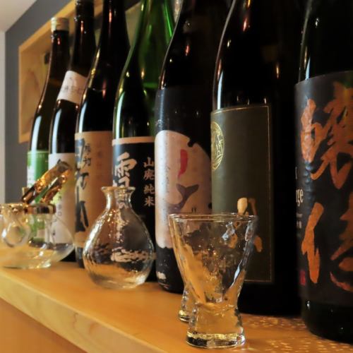 Sake from all over Japan
