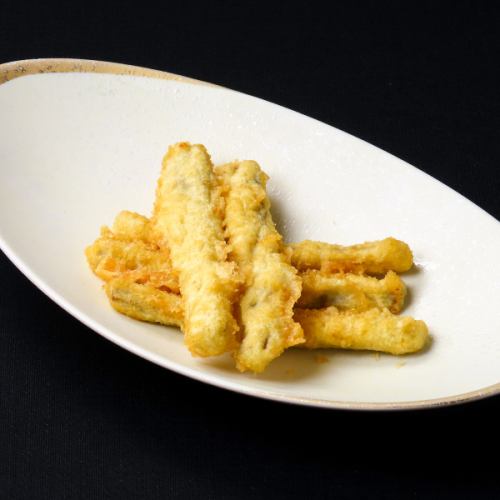 Burdock root tempura