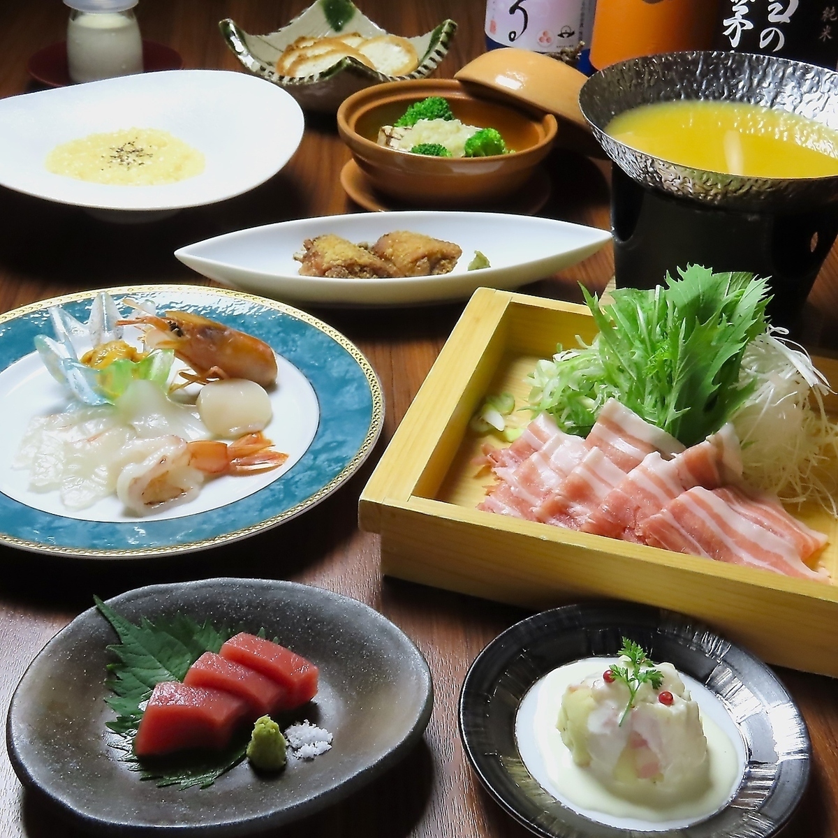愛媛ならではの食材を使用した美味しい料理の数々を堪能あれ♪