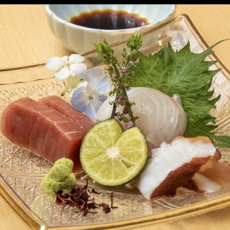 【竹コース】前菜/お造り/季節の料理/天ぷら9品/御飯/デザート 接待、記念日に最適 8800円(税込)