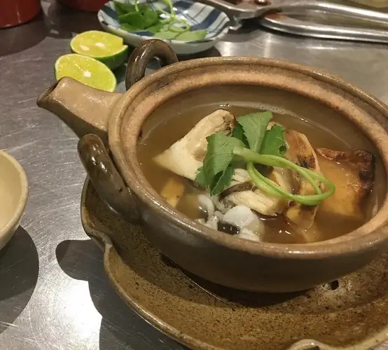 松茸のコース