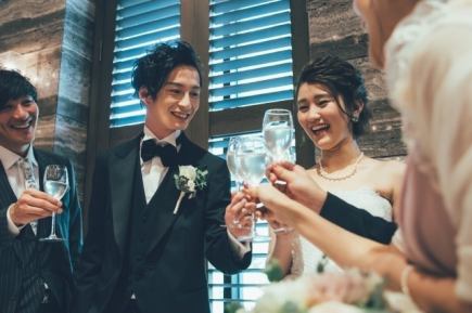 [Wedding 2차회 플랜] 어쩌면 놀라운 비일상 공간에서 결혼식 2차회를♪마실 수 있는 3500엔