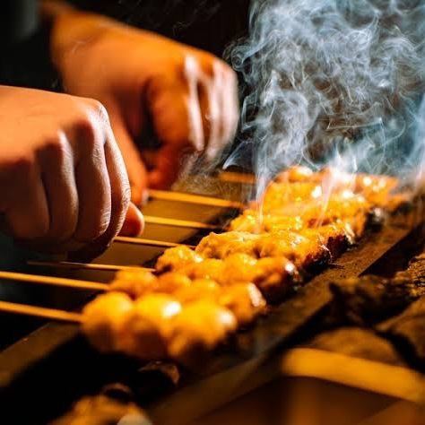 職人が焼き上げる焼き鳥