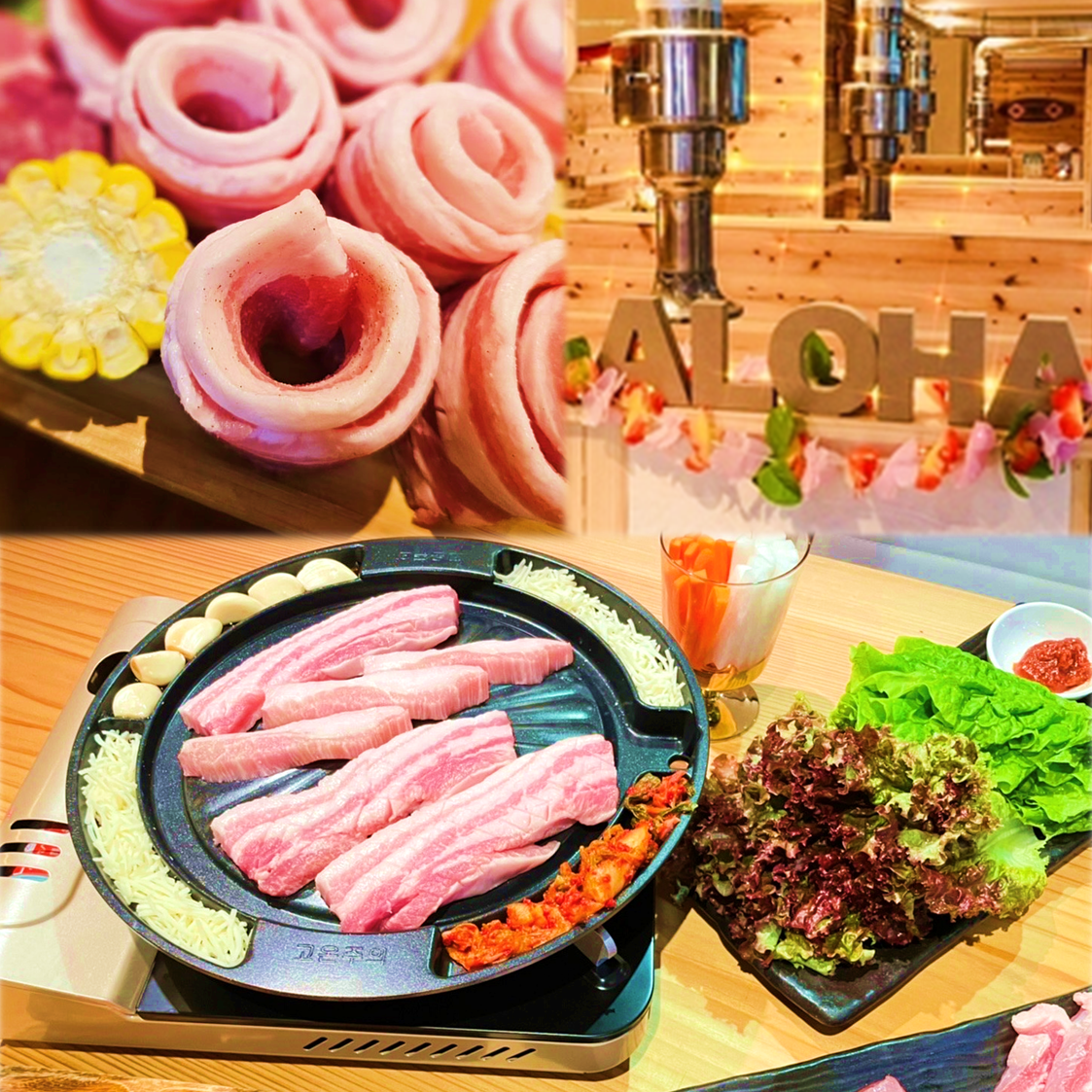 亭主厳選の焼肉が自慢！ハワイの南国空間を再現したオシャレな焼肉レストランです♪