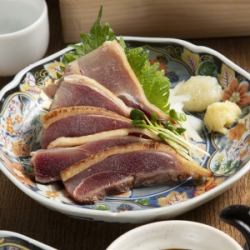 知覧鶏 炙り鶏刺し　もも