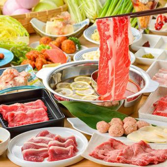 尊享套餐! 7,480日圓(憑優惠券)⇒ 6,000日圓或延長30分鐘。無限量享用黑毛和牛及其他肉類料理(90分鐘)