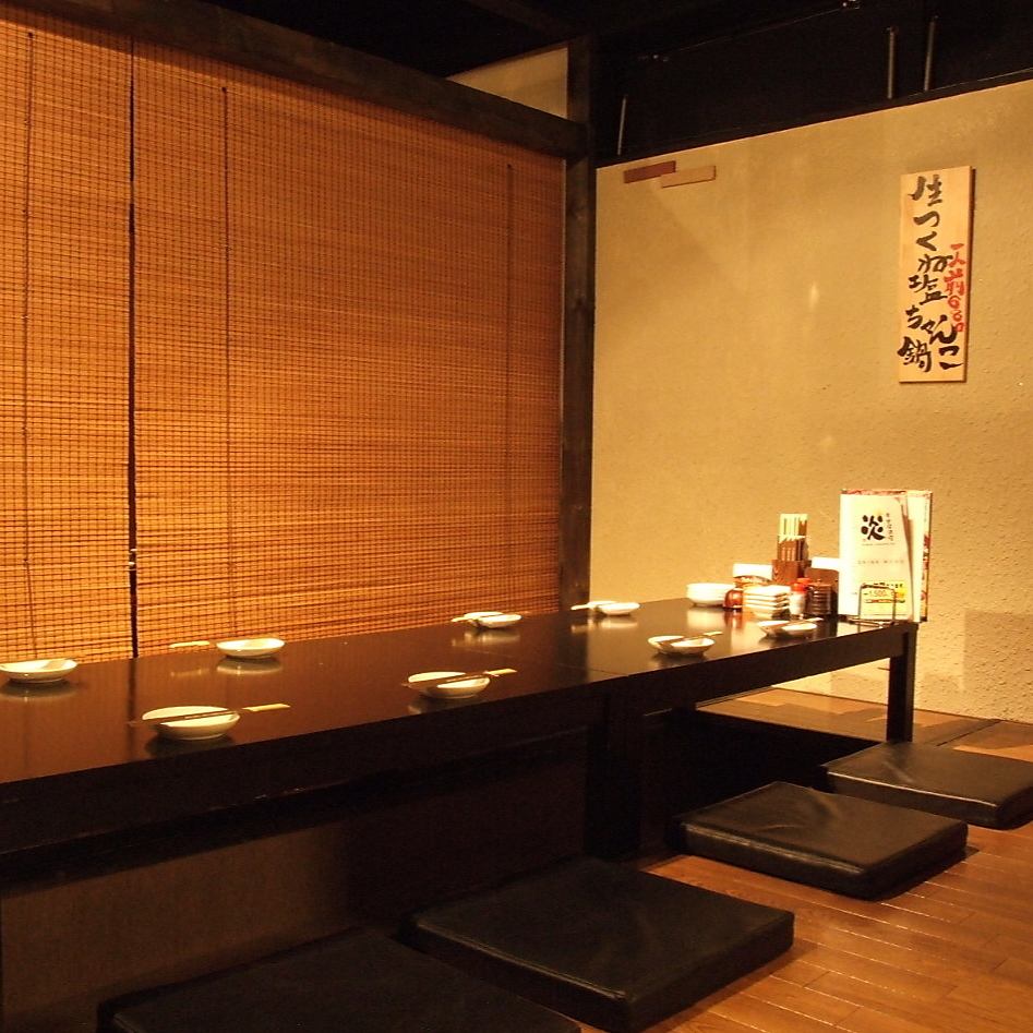 There are many horigotatsu seats that are popular with families.Children will be satisfied with the rich menu♪