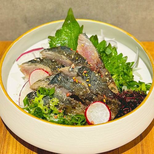 高知県産　清水サバのたたき