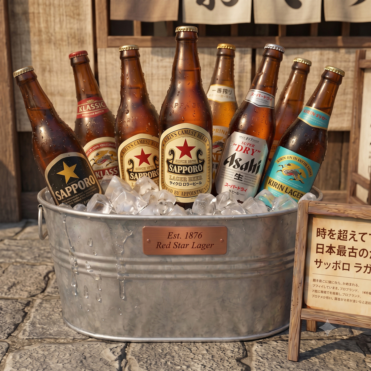 生ビールはジョッキも瓶も選べるのが素晴らしい!120分1480円!