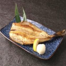 Grilled Atka mackerel