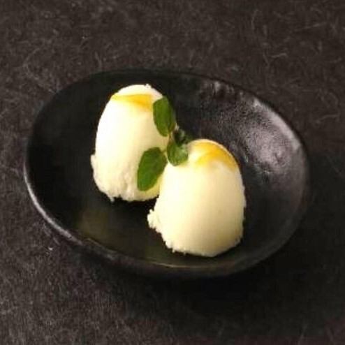 Yuzu Sorbet