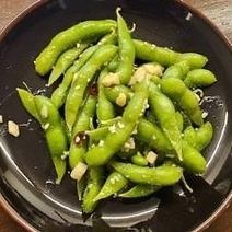 枝豆ペペロンチーノ