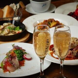 [Lunchtime only 5,000 yen (tax included)] ◎Anniversary Cours◎ Comes with one drink of your choice♪