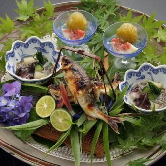 [From 2 people] ≪Enjoy the delicate techniques of craftsmen with your heart and soul≫ Kaiseki cuisine “Matsu no Midori” 8,800 yen included