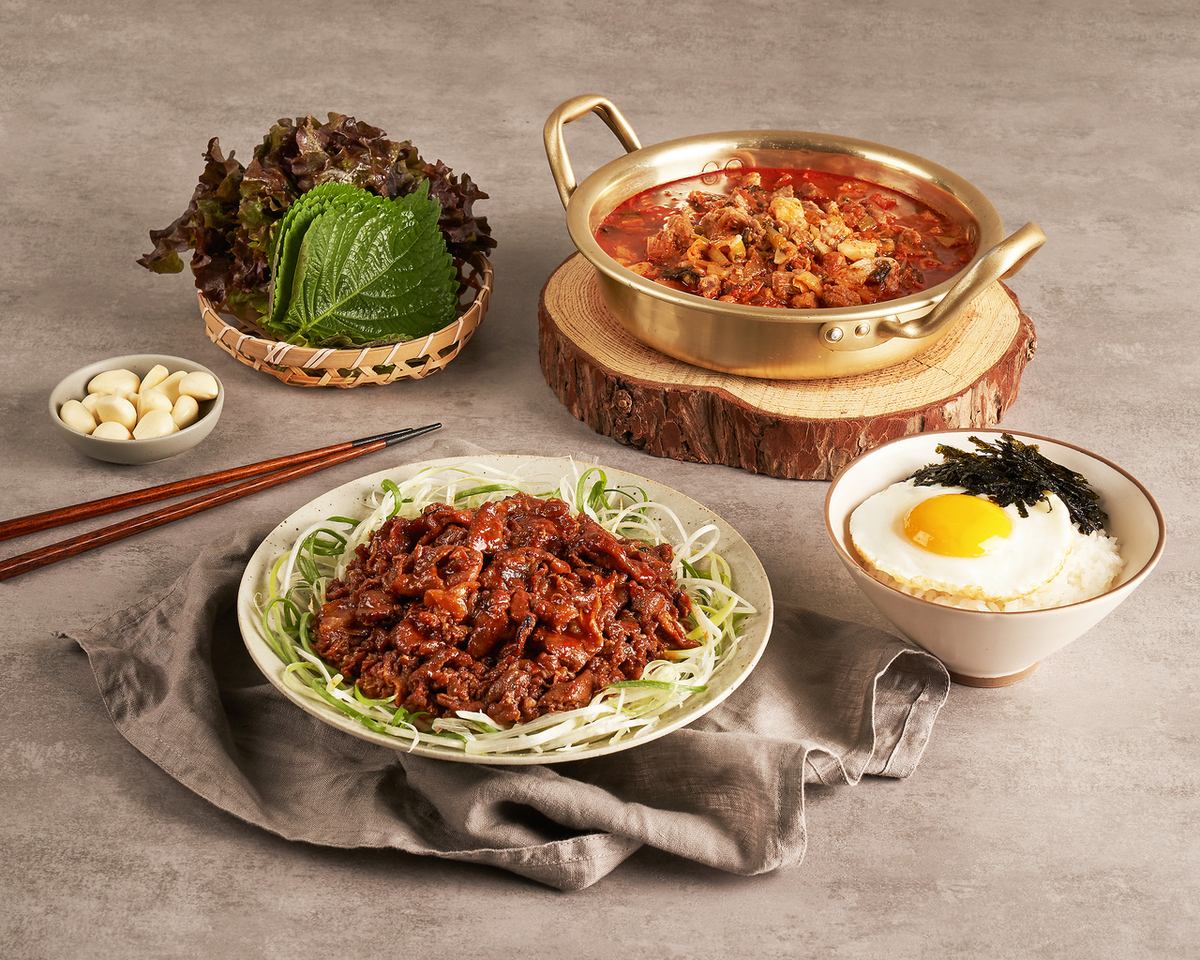 豚肉とキムチの本場韓国をご堪能ください！