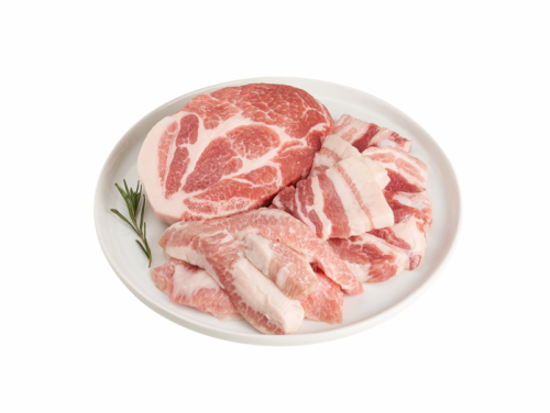 豚焼肉盛り合わせ