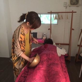 シンギングボウル&オイルトリートメント