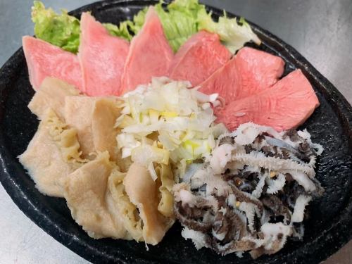 什錦生魚片