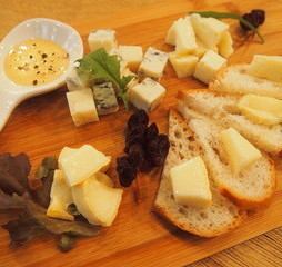 Today's cheese platter