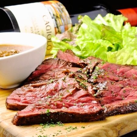 We offer meat made with carefully selected ingredients.