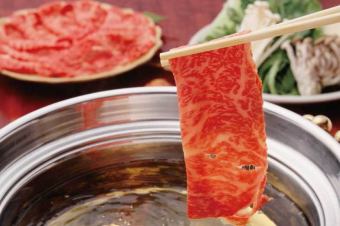 ディナー限定！特選ロースしゃぶしゃぶ（鍋）響コース【8640円→クーポン利用で8140円(税込)】