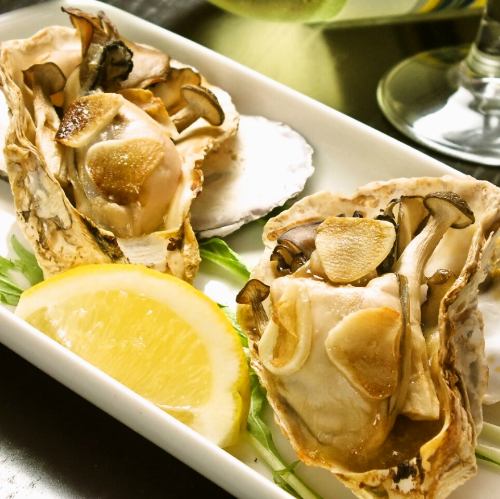Garlic Butter Oven Baked Oysters (2 pieces)