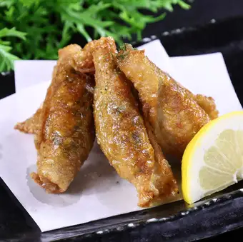 Crispy Chicken Skin Dumplings (5 pieces)