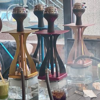 【2次会プラン！】120分飲み放題＋選べるおつまみコース3500円！5名様ごとにシーシャサービス！