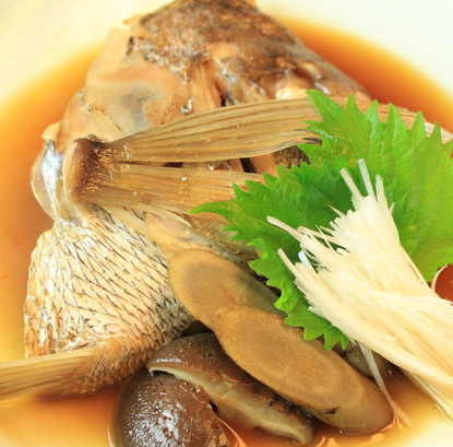 ≪Recommended by the manager≫ Exciting! “Simmered kabuto boiled” is very popular ♪
