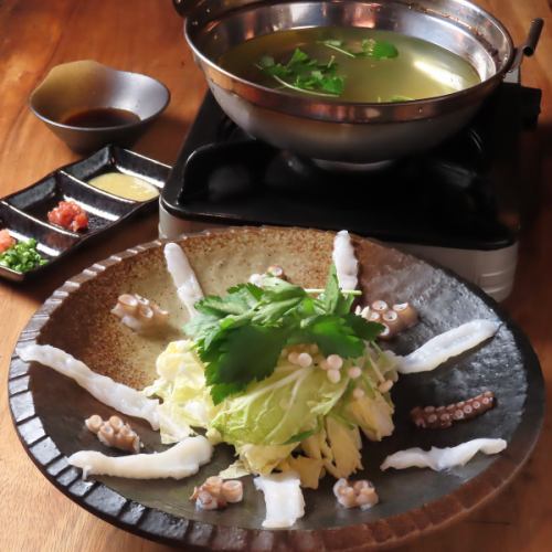 Tako-shabu course