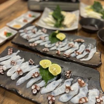 [章魚涮鍋] 使用瀨戶內海新鮮章魚的章魚涮鍋套餐 5,000日元