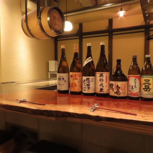 雰囲気自慢の店内。