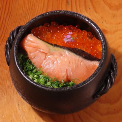 鮭とイクラの炊き込みご飯