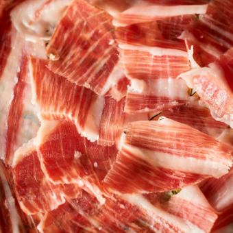 Spanish ham, superlative Iberico bejota