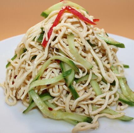 干し豆腐サラダ